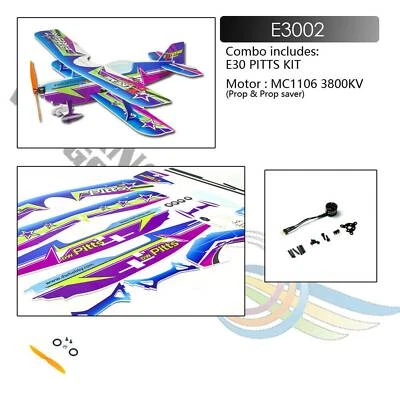 Micro Outdoor Foam Sport 3D Biplane 450mm Wingspan Lightest RC Plane Model Hobby - Image 1 of 4