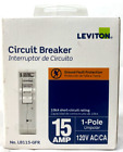 Leviton LB115-GFR 15 AMP 1 Pole Ground Fault Protection Circuit Breaker - New