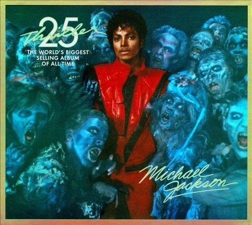 Thriller [25th Anniversary Edition Alternate Cover] [Remaster] by Michael Jackson (CD, Feb-2008, 2 Discs, Epic)