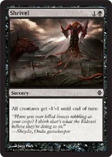 SHRIVEL Rise of the Eldrazi MTG Magic the Gathering Cards DJMagic