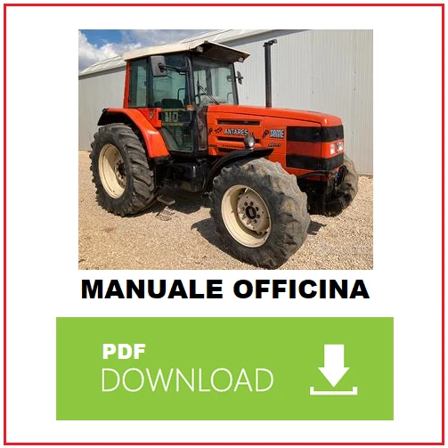 SAME ANTARES 100 110 130 Manuale officina istruzioni riparazione trattore ITA - Imagen 1 de 1