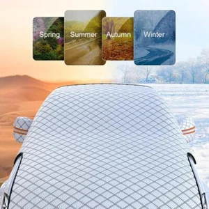 Extra Large Car S now Cover Multilaye Thicken Winter Windshield Protection; Q2F7 - Picture 1 of 10