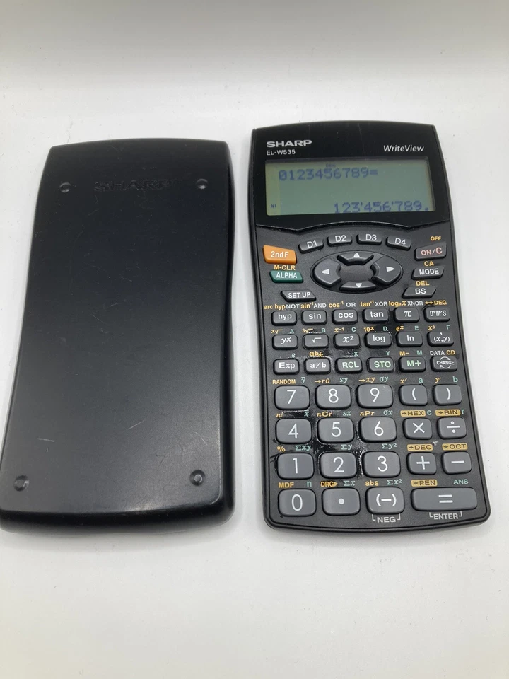 SHARP - Calculatrice Scientifique SHARP EL-W535 - Photo 1/4