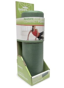 Gaiam Restore Foam Massage Roller Compact 12" Travel Size Textured NEW - Picture 1 of 2