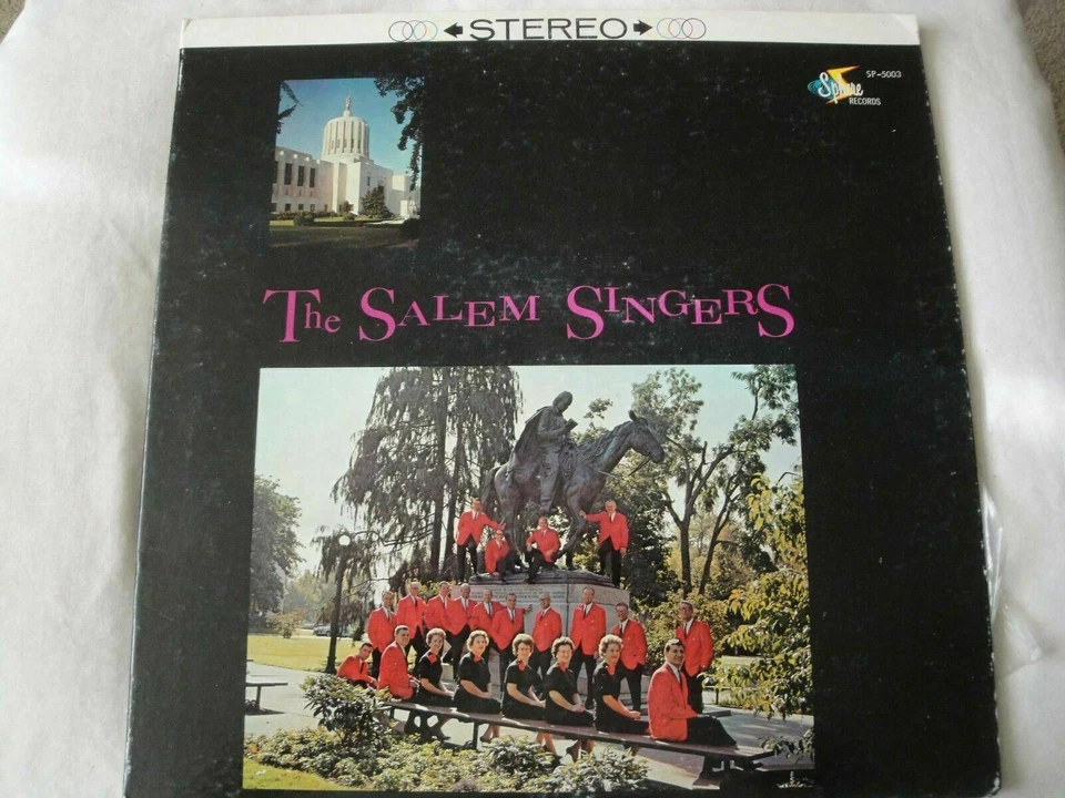 THE SALEM SINGERS VINYL LP SPHERE RECORDS I KNOW WHO HOLDS TOMORROW, I SAW A MAN Foto 1 de 3