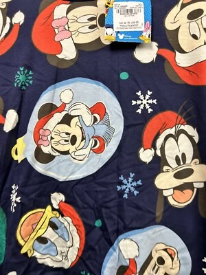 GIRLS BOY TU DISNEY MICKEY & FRIENDS FESTIVE CHRISTMAS PYJAMAS BNWT 6-7 YEARS - Image 1 of 4