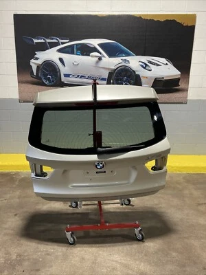 2014-2017 BMW X3 F25 LCI Rear Trunk Lid Hatch Gate Boot Silver OEM *NOTE* Foto 1 de 4