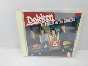 Dokken – "Back In The Streets" 1989 CD Case shows wear! - Picture 1 of 8