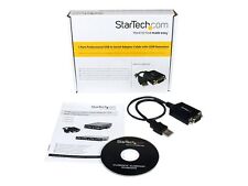 StarTech 1 Port Professional USB to Serial Adapter Cable With Com Retention