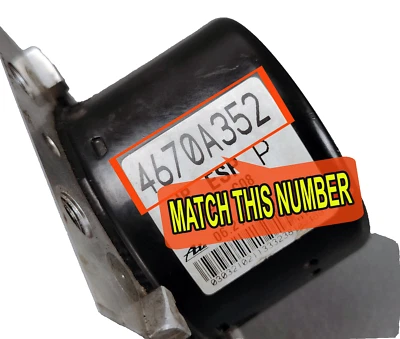 ACTUADOR BOMBA FRENO MITSUBISHI LANCER GALANT FORTI ABS antibloqueo 4670A352 Foto 1 de 4