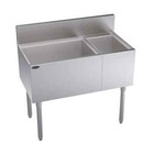 Krowne KR19-M36L-10 Royal 1800 Series 36"W Underbar Ice Bin/Cocktail Station