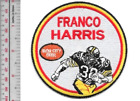 Patch promotionnel bière football Pittsburgh Steelers Franco Harris & Iron City bière NFL