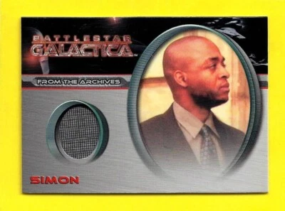 2008 Battlestar Galactica Staffel 3 Kostüm Karte CC40 Simon " Cylon Zoll - Bild 1 von 3
