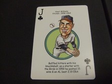 2007 Hero Decks Baltimore Orioles Playing Card -Hoyt Wilhelm-