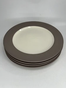Noritake Colorwave 10 3/4" dinner plates Clay color #5101 New Set of 4 - Picture 1 of 4