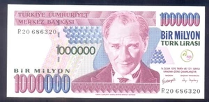 Türkei 1000000 Lira L.1970 (2002) P213 UNC - Bild 1 von 2