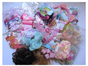AL POR MAYOR Lote de 30 TARJETAS/artículos Niños Accesorios para el cabello Niñas Bolsos de fiesta - Imagen 1 de 3