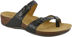 SAS Women's Shoes Shelly Sandal Black 7.5 Wide Brand New In Box Save Big - Picture 1 of 4
