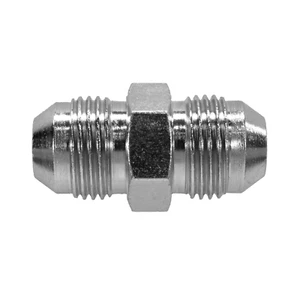 2403-12-12 Hydraulic Fitting 3/4" Male JIC x 3/4" Male JIC 37°-Flare Tube Union - Picture 1 of 2