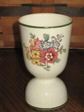 Vintage Ceramic Egg Cup FLEURS DE MONTCLAIR V&B.M 1575 #17 made in Saar Basin