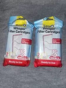 Tetra Whisper - Filter Cartridges - #AQ-25900 - Size Small  - Lot of 2 Packs - Picture 1 of 4