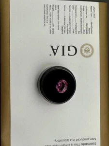 GIA Certified Lab Grown 3.11 Carat Oval Pink Sapphire. - Picture 1 of 2