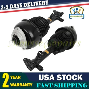 Front Pair Air Suspension Strut ADS For Mercedes W212 W218 E350 E550 CLS500 RWD - Picture 1 of 6