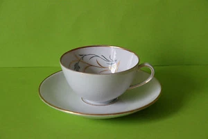 Teetasse & Untertasse Tasse Schloss Fürstenberg Form 644 Dekor B093 Gräser - Bild 1 von 1