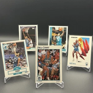 Dell Curry - Set regalo da collezione 5 carte starter - NBA Basketball - Foto 1 di 12