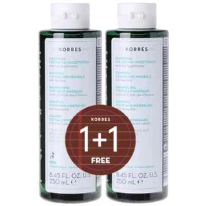 Korres Cistina y Minerales Champú Anti-Pérdida de Cabello para Hombres 2x250ml - Imagen 1 de 1