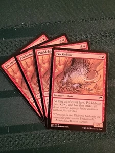 4x Prickleboar - NM/LP - Magic Origins  - Picture 1 of 2