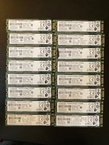 (LOT of 16) LITE-On 128GB M.2 2280 SATA SSD CV8-8E128 Excellent Health - Picture 1 of 2