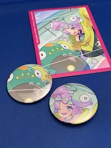 Handmade Pokémon Pin Set – Iono & Bellibolt – 2 Pack – Made w/ Original Sleeves - Picture 1 of 4