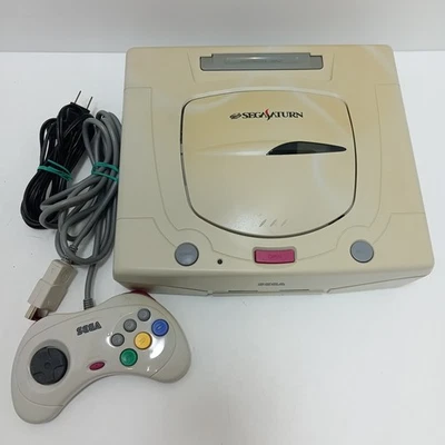 Sega Saturn HST-3220 Console HSS-0101 NTSC-J Japan Tested kuchibashi17 - Image 1 of 4