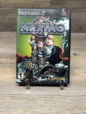 Maximo: Ghosts to Glory (Sony PlayStation 2, 2002) With Manual Tested READ !!! - Image 1 of 4