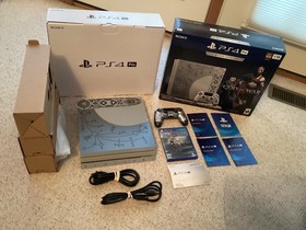 Sony PS4 1TB Pro God Of War Edition Console with Box and Game