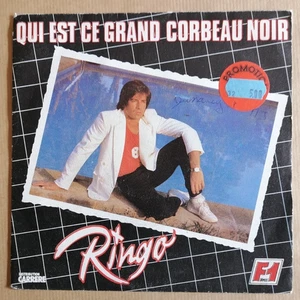 RINGO Qui est ce grand corbeau noir 7" 45T "Video killed the radio star" VG+/EX - Imagen 1 de 2
