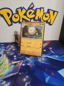 Pokemon TCG - Paldea Evolved - Cosmo Holo - Primeape 107/193 - Picture 1 of 2