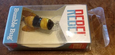 Rebel Bumble Bug F7410 Bumble Bee Crankbait Lure New In Box - Image 1 of 4