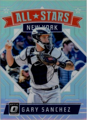 2018 Donruss Optic Holo #167 Gary Sanchez AS - BB - Image 1 of 2