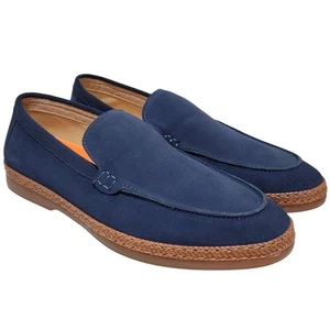 Steve Madden Herren Mateo Freizeit Slipper Halbschuhe Größe US 8,5 M Marineblau Wildleder - Bild 1 von 4