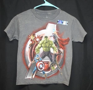 MARVEL AVENGERS AGE OF ULTRON BOY'S LG ( 10-12 ) GRAPHIC T-SHIRT - Picture 1 of 4