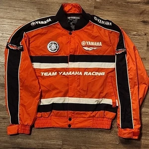 Vintage Yamaha Team Racing Bomber Jacket Size Medium  - Picture 1 of 7