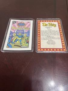 Super Powers Kenner Doctor Fate Bio Card And Comic - Picture 1 of 6