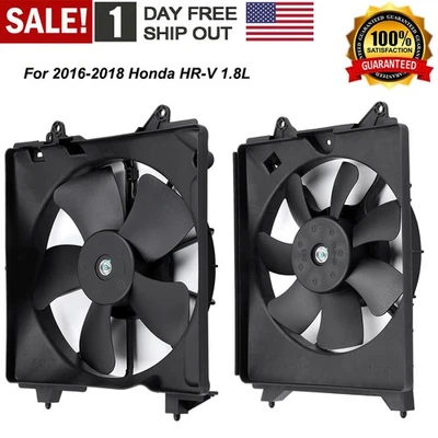 Conjunto de ventilador de refrigeración del radiador del motor OEM para Honda HR-V HO3113139 2016 2017 2018 Foto 1 de 4