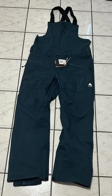 Babero de nieve Burton grande verde esmeralda profundo reserva para hombre nuevo con etiquetas 279 $ precio de venta sugerido por el fabricante Foto 1 de 4