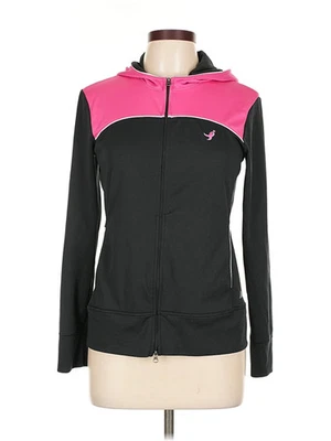 Sudadera con capucha New Balance rosa con cremallera para mujer M Foto 1 de 4