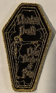 Christian Death - Only Theatre Of Pain 3,5" x 3,5" Sargförmiger gewebter Aufnäher - Bild 1 von 3