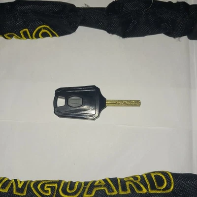 Onguard 8119 Mastiff 80cm Long 8mm Link Used With Key Fast Shipping - Image 1 of 4