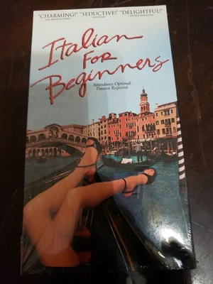 New Italian for Beginners VHS Video Anders E. Berthelsen Anette Stovelbaek Z1 - Image 1 of 4